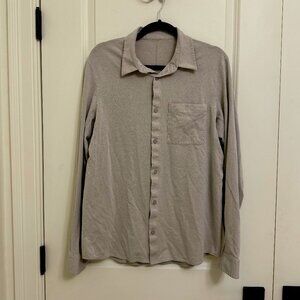 Lululemon Commission Long-Sleeve Shirt in Riverstone